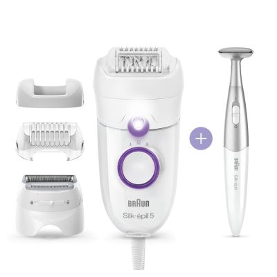 6. Braun Silk-épil 5 825 Power 28 pęset(y) Biały, Fioletowy