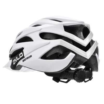 9. Kask rowerowy Meteor Ovlo L 58-61 cm biały