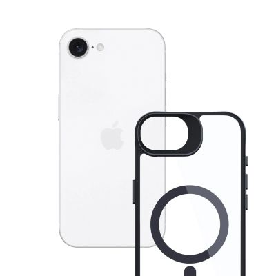 11. Etui 3mk Satin Armor MagCase na Apple iPhone 16e / SE 4 - przezroczyste