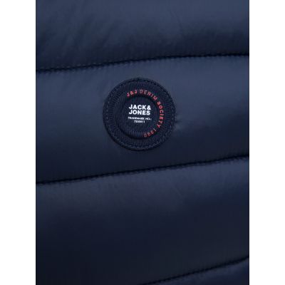 4. Jack&Jones męska kamizelka bezrękawnik JJEBRADLEY LIGHT BODYWARMER COLLAR NOO 12280973 SKY CAPTAIN
