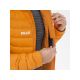 10. Kurtka MILLET M Kamet Down Hoodie Pomarańczowy