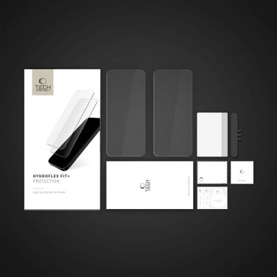 4. Folia hydrożelowa Tech-Protect Hydroflex Fit+2-Pack na Xiaomi Redmi Note 14 Pro 5G / 14 Pro+ 5G / Poco X7 5G - przezroczysta