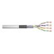 3. Digitus Kabel typu linka kat.5e, SF/UTP, AWG 26/7, PVC, 100m, szary, karton