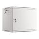 16. Szafa instalacyjna Rack wisząca 19" 9U 600x450 szara drzwi metalowe LANBERG (Flat Pack)