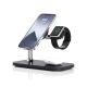 5. RealPower ChargeAIR Mag Smartfon, Smartwatch, Tablet Czarny USB Bezprzewodowe ładowanie Wewnętrzna