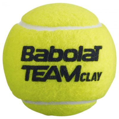 4. Piłki do tenisa Babolat Team Clay 3szt 501082