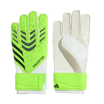 4. Rękawice bramkarskie adidas Predator Training limonkowe Jr JN5362