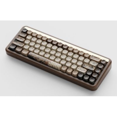 4. Klawiatura Akko MU01 Mountain Seclusion Gaming, RGB, Rosewood-Switches