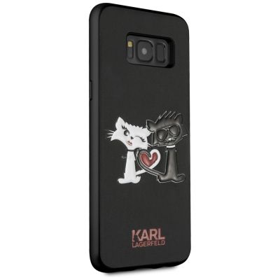 5. Etui Karl Lagerfeld Choupette In Love na Samsung Galaxy S8 Plus - czarne