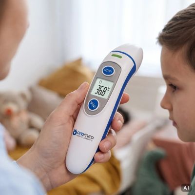 6. Termometr elektroniczny na podczerwień ORO-BABY SMART OROMED