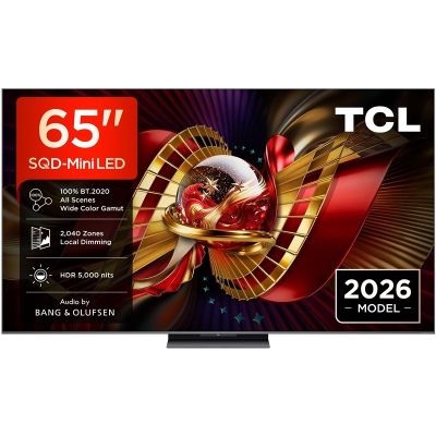 10. TCL C8L 65C8L Telewizor 165,1 cm (65") 4K Ultra HD Smart TV Wi-Fi Czarny 6000 cd/m2