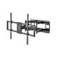 Equip 650343 uchwyt do telewizorów 3,05 m (120") Czarny