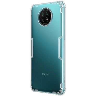 4. Nillkin Nature żelowe etui pokrowiec ultra slim Xiaomi Redmi Note 9T 5G przezroczysty