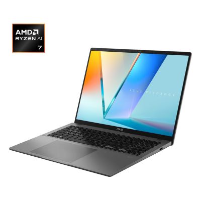 3. ASUS Vivobook S16 M3607GA-SH011W Ryzen AI 7 445 16.0"FHD OLED 60Hz 300nits 16GB DDR5 SSD512 Radeon 840M Cam1080p+IR 70WHrs Win11 Aluminum Matte Gray
