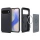 7. Etui Spigen Nano Pop MagSafe na Google Pixel 11 - czarno-szare