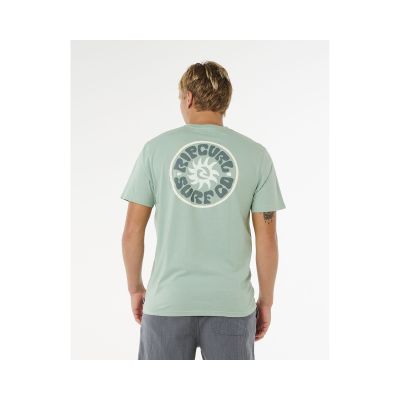 2. Koszulka męska RIP CURL Pacific Rinse Circle Tee zielona