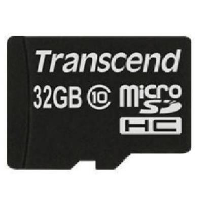 4. SD microSD Card  32GB Transcend SDHC Class10 w/adapter