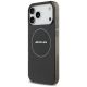 2. Etui AMG Double Layer Transparent Smocked MagSafe do iPhone 17 Pro Max - czarne