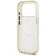 7. Etui Guess IML Glitter Flowers Triangle MagSafe na iPhone 17 Pro Max - zielone