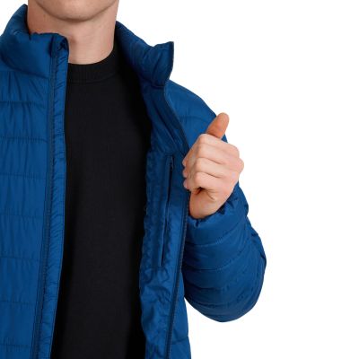 12. Kurtka męska puchowa 4F M597 ciemny granat 4FWAW25TDJAM597 30S