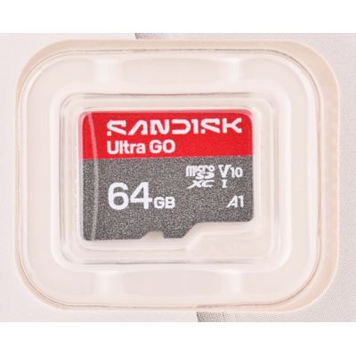 3. Sandisk Ultra Go microSD UHS-I 64GB MicroSD 140MB/s(R)