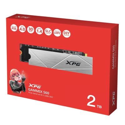 8. ADATA DYSK SSD GAMMIX S60 2TB PCIe Gen4 M.2