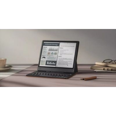 9. Etui magnetyczne Onyx Note Air 5 C brown z klawiaturą