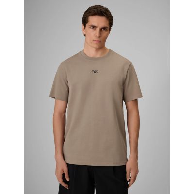 2. T-shirt regular gładki męski 4F | Robert Lewandowski RL9KSS26TTSHM3937-83S