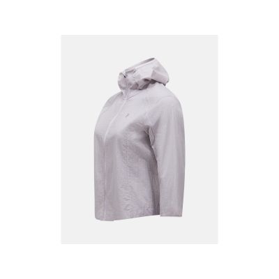 3. Kurtka damska PEAK PERFORMANCE W Discover Wind Jacket kolor szary