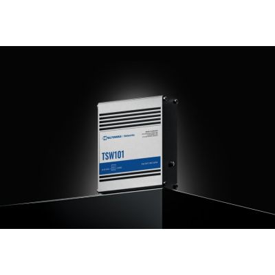 2. Teltonika TSW101 Gigabit Ethernet (10/100/1000) Obsługa PoE Metaliczny