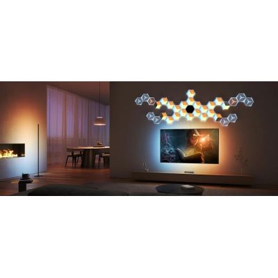 13. Govee H606A Glide Hexagon Light Panels Ultra 7-pack | Oświetlenie LED | RGBIC, 2.4GHz Wi-Fi, Bluetooth
