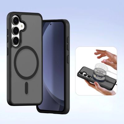 10. Etui skórzane Dux Ducis Lawa na Samsung Galaxy S25+ z odłączanym portfelem magnetycznym - czarne