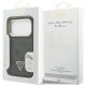 8. Etui Guess 4G PU Triangle Logo & Stand Camera Magsafe na iPhone 17 Pro - czarne