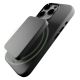 8. Etui silikonowe Puro Icon Mag Pro MagSafe do iPhone 16 Pro - ciemnoszare