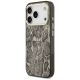 2. Etui Guess Python Pattern MagSafe na iPhone 17 Pro / 18 Pro - brązowe