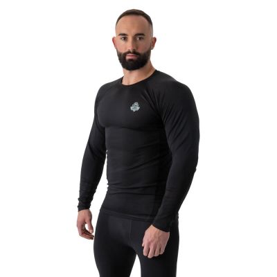 11. Rashguard długi rękaw czarny BlackRSL - S