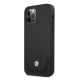2. Etui BMW Leather Perforate na iPhone 12 Pro Max - czarne