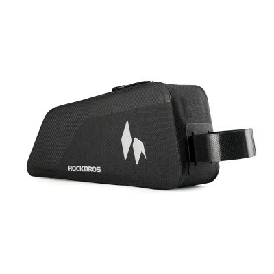 Torba na górną rurę Rockbros AS-151 RideMate wodoodporna - czarna