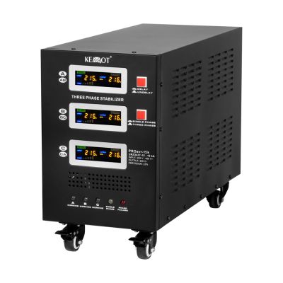 Automatyczny trójfazowy stabilizator napięcia  KEMOT PROavr-15k