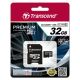 2. SD microSD Card  32GB Transcend SDHC UHS1 w/adapter