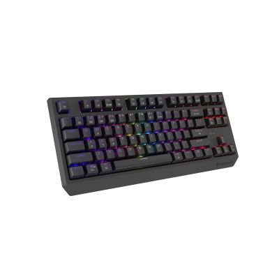 5. GENESIS Thor 230 TKL klawiatura Gaming USB + RF Wireless + Bluetooth QWERTY Szary
