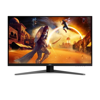 6. AOC G4 U32G4U monitor komputerowy 80 cm (31.5") 3840 x 2160 px 4K Ultra HD Czarny, Czerwony