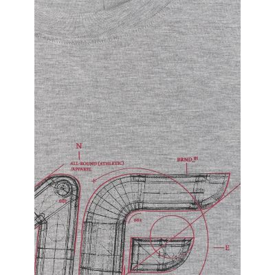 6. T-shirt regular z nadrukiem męski 4F 4FRSS26TTSHM3989-10S