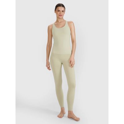 4. Top do jogi i pilatesu slim szybkoschnący damski 4F 4FWSS25TFSLF428-42S