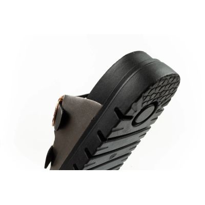 7. Lee Cooper buty laczki damskie klapki srebrne wygodne platforma modne