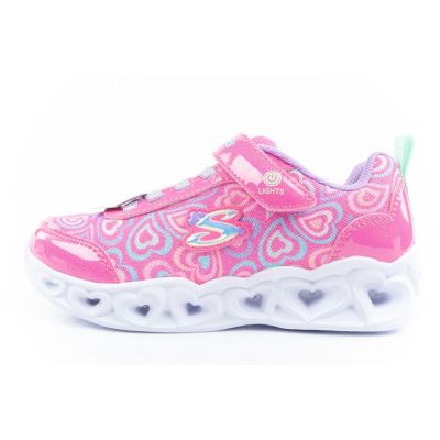 2. Skechers S Lighs-Heart buty dla dziewczynki sportowe wygodne LED