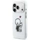 2. Etui Karl Lagerfeld Karl & Choupette Back MagSafe na iPhone 17 Pro Max - przezroczyste