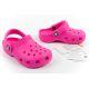 6. Crocs chodaki sandały dziecięce Classic Clog T różowe wygodne modne