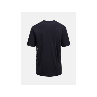 4. Koszulka męska PEAK PERFORMANCE M Trail Wool Blend SS kolor czarny