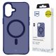 16. Etui 3mk Smoke MagCase na iPhone 16 - niebieskie-półprzezroczyste